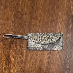 Free People Beaded Clutch